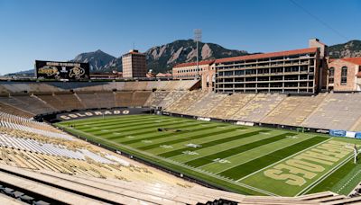 Hit-and-run suspect drives pickup truck onto Folsom Field at the University of Colorado