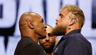 Jake Paul, Mike Tyson face-off in Arlington for 2nd pre-fight press conference