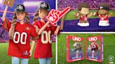 OK, Barbie, let's go to a Super Bowl party. Mattel has special big game doll planned