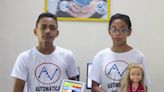 Niños cubanos construyen muñecos robóticos en talleres de computación