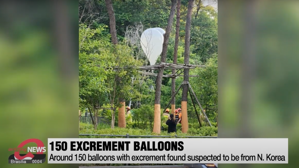 North Korea Resorts To Floating Poop And Garbage-Filled Balloons Over South Korea