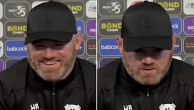 Wayne Rooney aims hilarious dig at Gary Neville at Plymouth press conference