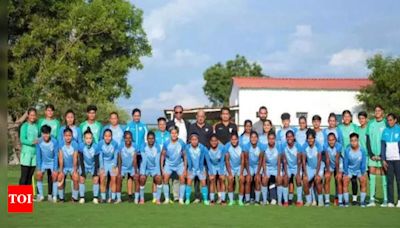 Indian women's football team gears up to face Uzbekistan in international friendly | Football News - Times of India