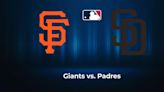 Giants vs. Padres Probable Starting Pitching - March 28