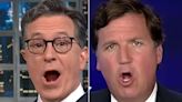 Stephen Colbert Burns Tucker Carlson By Naming 1 Big Difference Between Them