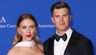 Scarlett Johansson and Colin Jost Have Glam Date Night at White House Correspondents’ Dinner