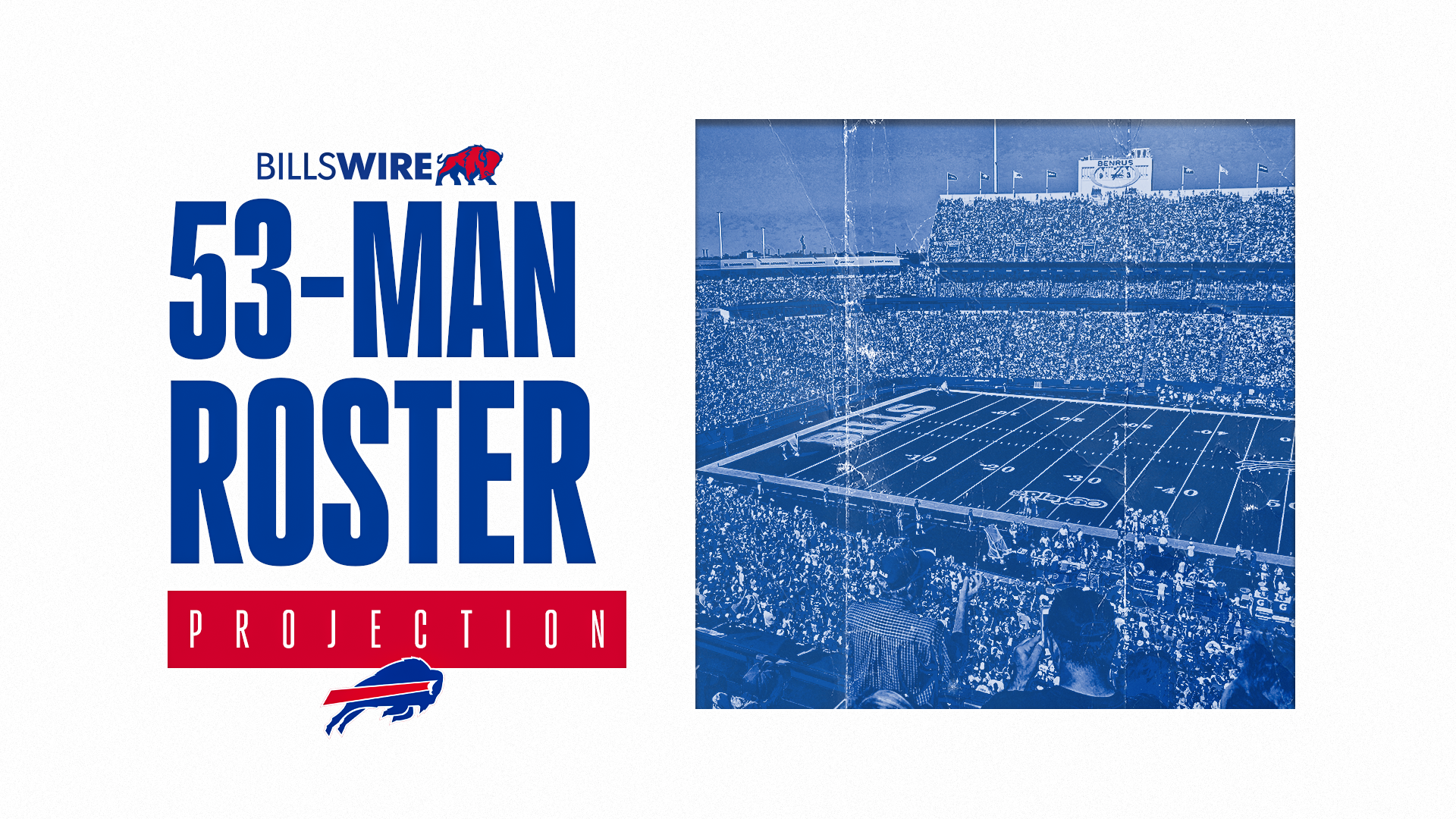 Bills 53-man roster projection, post-Bears preseason game