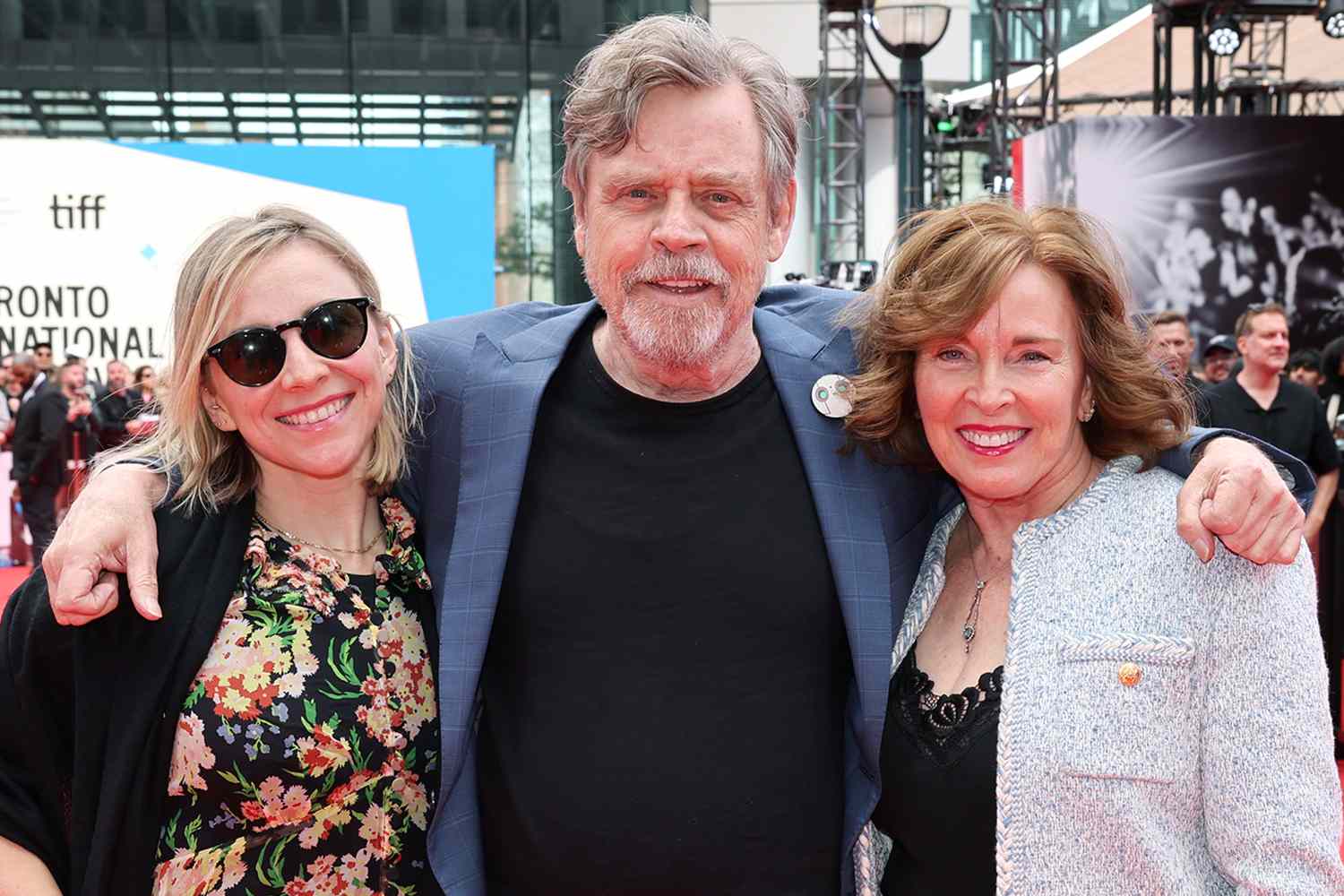 Mark Hamill Brings Wife Marilou York and Daughter Chelsea to 'The Wild Robot' TIFF Premiere