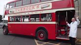 Tunnocks tycoon Sir Boyd hops on vintage bus around factory in charity drive