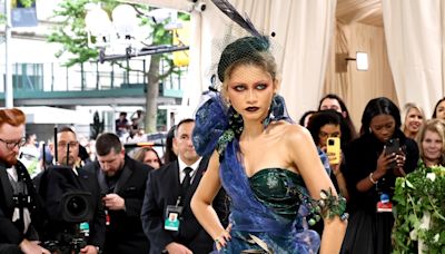 Zendaya is Mother Nature Herself in a Met Gala Dress Inspired By ’90s Couture