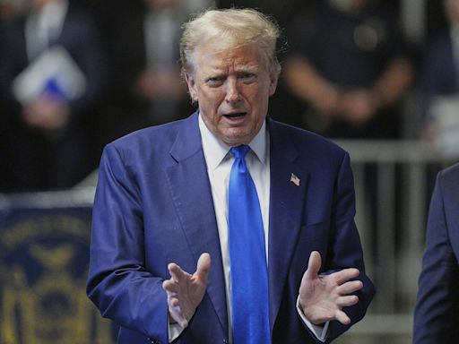 At a private donor event, Trump likens the Biden administration to the 'Gestapo'