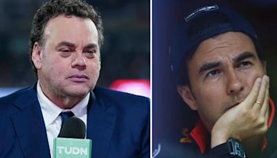 David Faitelson señala el actual desempeño de Checo Pérez: “Está en el peor momento de su carrera en F1″