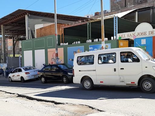 Arequipa: Vecinos exigen al alcalde del distrito de Hunter a terminar obra abandonada hace tres meses (VIDEO)