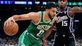 Celtics star Jayson Tatum sits out against Trail Blazers because of right knee contusion