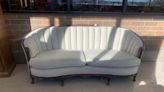 Bargain hunter shares photos of the stunning vintage couch they found at a thrift store: ‘I knew I’d regret leaving it there’