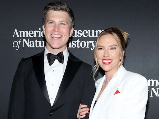 Colin Jost Opens Up About Son Cosmo's Relationship with Scarlett Johansson's Daughter Rose: She's a 'Loving Sister'