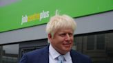 Una réplica de cera de Boris Johnson 'acude' a una oficina de empleo