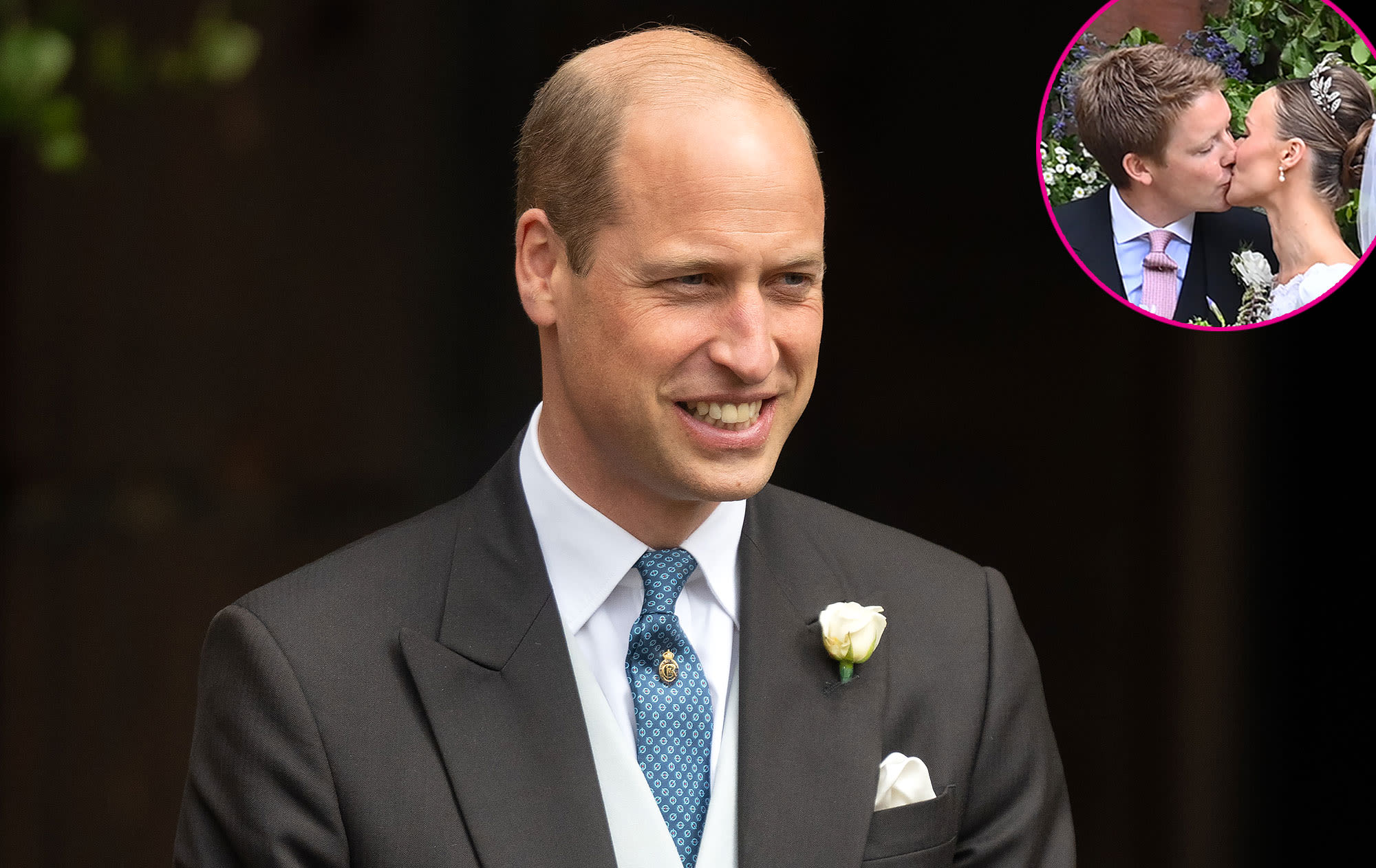 Prince William Spotted Outside Duke of Westminster’s Wedding at Chester Cathedral