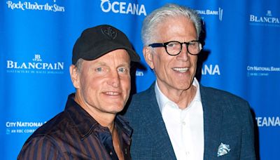 Woody Harrelson Got Into a 'Tumble' En Route to an Interview – and Ted Danson Patched Him Up