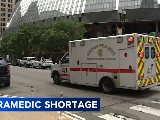 Chicago Fire Department facing paramedic shortage, union says: 'We are close to a crisis point'