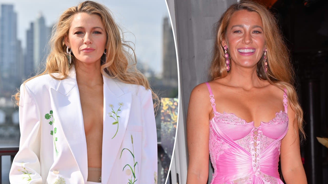 'It Ends with Us' star Blake Lively turns up the heat while promoting movie: PHOTOS