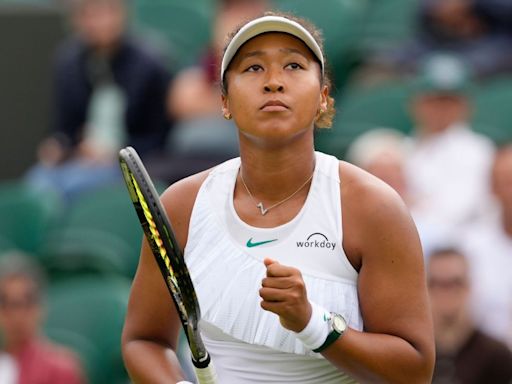 Naomi Osaka esperó 2188 días para sonreír nuevamente en Wimbledon