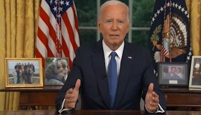 Joe Biden dijo en su discurso a la nación que está 'pasando el testigo a una nueva generación'