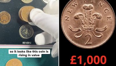 Exact date to spot on rare 2p you could have in your change worth £1,000 on eBay