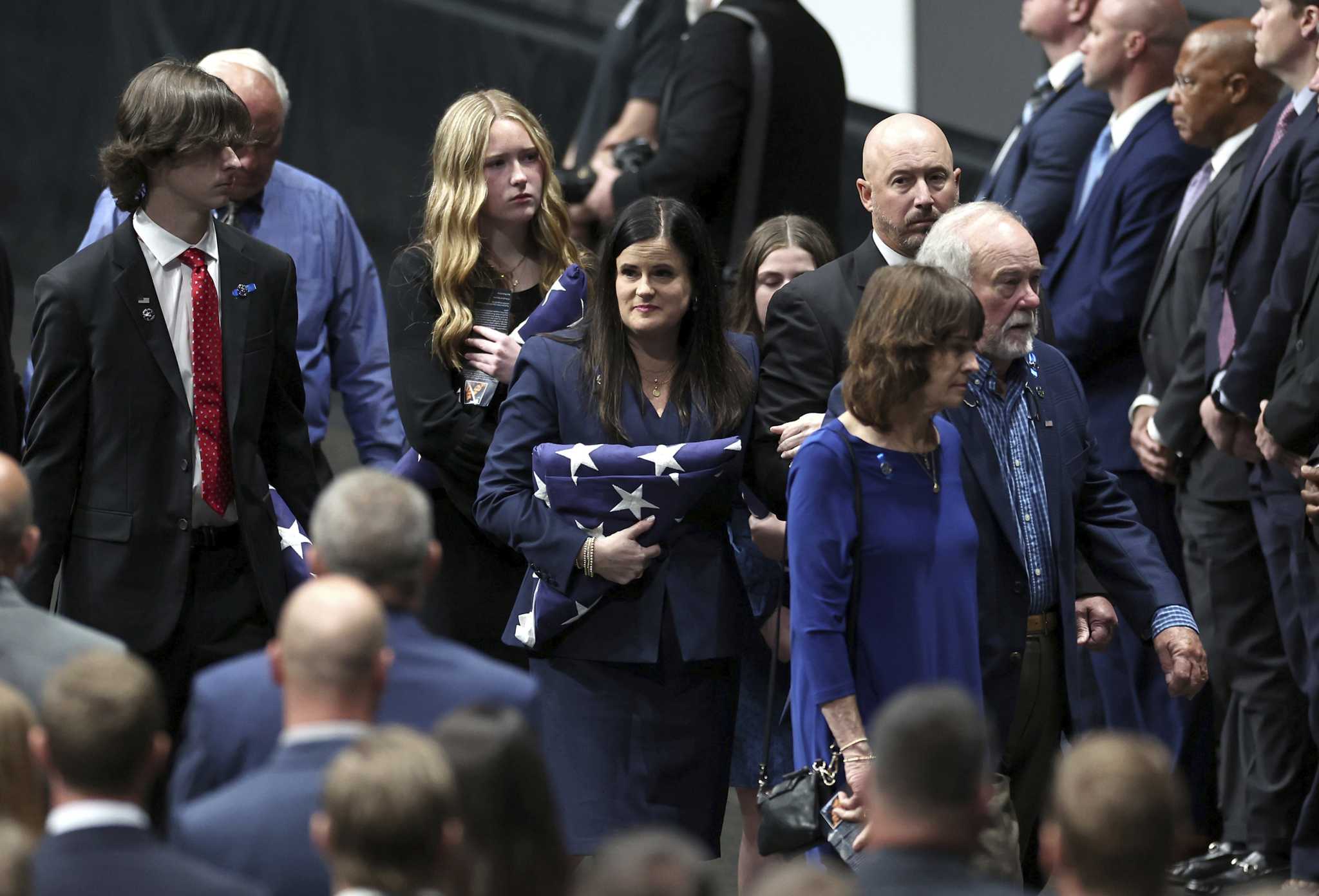 Fallen US Marshal is memorialized by Attorney General Garland, family and others