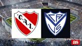 Independiente 1-1 Vélez Sarsfield: resultado, resumen y goles