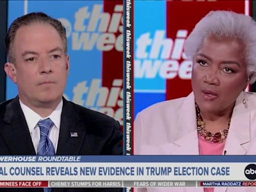 ‘Floodgate of Lies!’: Reince Priebus, Donna Brazile Clash Over Trump’s Rhetoric