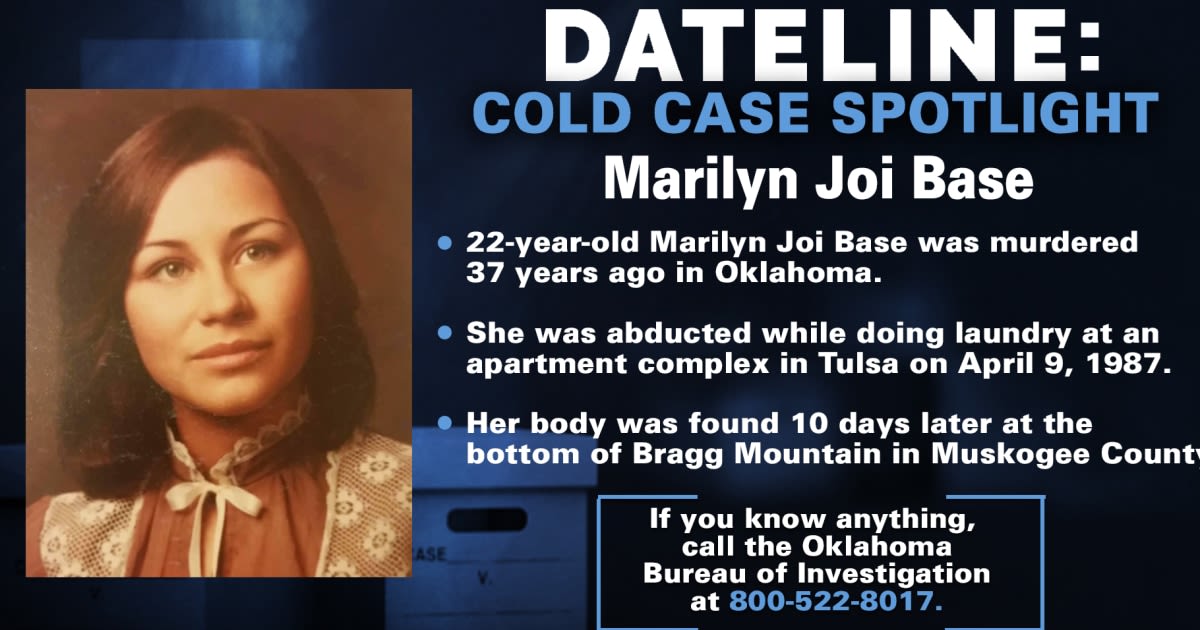 Oklahoma woman seeks answers 37 years after the abduction and murder of her best friend, Marilyn Joi Base