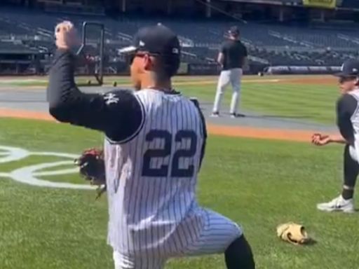 Juan Soto Warms Up in Highly Anticipated Yankees Giveaway, and Fans Loved It