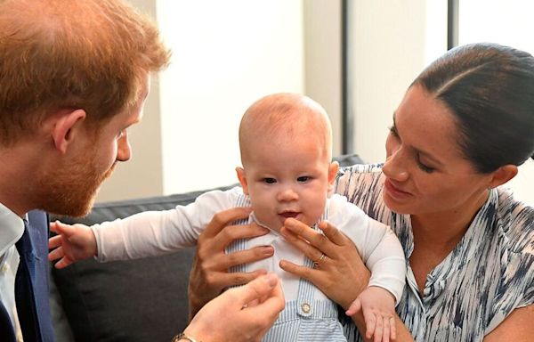 Harry and Meghan tipped to release new picture of Archie to mark his birthday