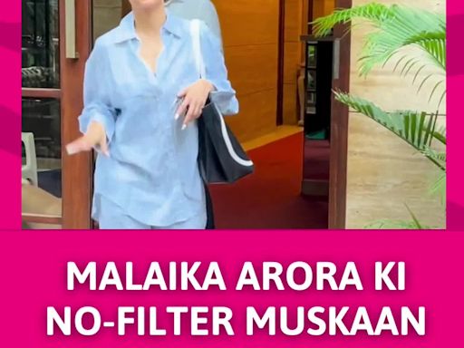 Malaika's Million-Dollar Smile Is All You Need To Light Up A Mundane Weekday | Entertainment - Times of India Videos