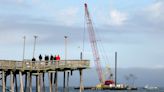 Officials may try Friday to retrieve vehicle that plunged off Virginia Beach Fishing Pier