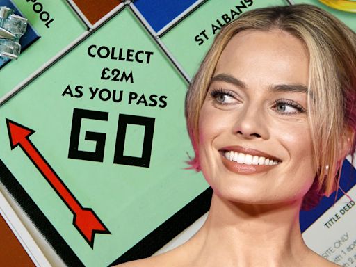 A la cárcel por un crimen cinematográfico: Margot Robbie produce una película sobre el juego Monopoly