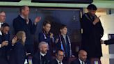 Prince William and Son Prince George Have Boys’ Night Out at Soccer Match