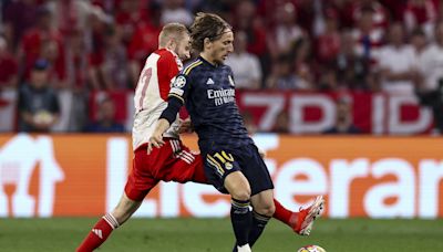 Modric se convierte en el jugador más veterano que juega con el Real Madrid la Champions