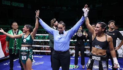 Nazarena “Capricho” Romero mereció el título ante Erika Cruz, pero mantuvo la invulnerabilidad del boxeo argentino en el exterior