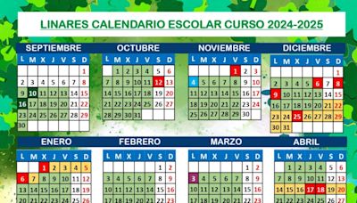 Calendario escolar de Linares 24/25: Consulta los festivos, no lectivos y puentes