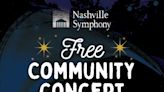 Nashville Symphony Concert is scheduled at Downtown Commons