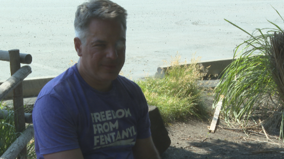 U.S. Senate candidate walks 22 miles in scorching heat to spotlight fentanyl crisis