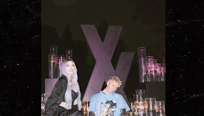 Machine Gun Kelly Back With Megan Fox at 34th Birthday Party