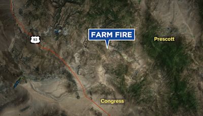 Farm Fire burning west of Prescott, evacuations lifted