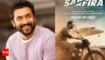 Suriya REACTS to the trailer of Akshay Kumar's 'Sarfira': 'Thank you for taking this story across our country and beyond!' - See post - Times of India