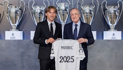 Luke Modric: Real Madrid, Croatia midfielders signs new one-year contract to stay at La Liga champions until 2025 - Eurosport