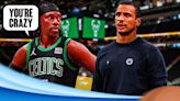 Celtics guard Jrue Holiday's hilarious revelation on 'crazy' Joe Mazzulla