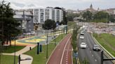 Finalizadas después de un año las obras del nuevo parque lineal de Oviedo: Ventanielles y La Monxina están diez minutos más cerca