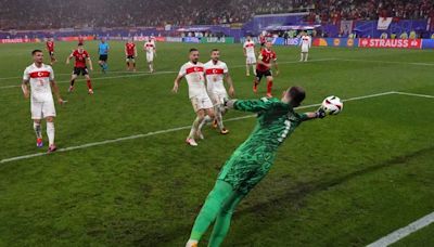 ‘Save of the century’ at Euro 2024 from Turkey’s Mert Gunok hailed by pundits